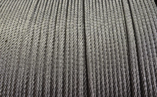 Spool of Galvanized Wire Rope