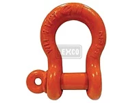 Shackle: Rr-c-271 Grade B Alloy, Wire Rope 