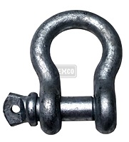 Shackle: Anchor & Chain Galvanized Rr-c-271 Grade A Import, Wire Rope 