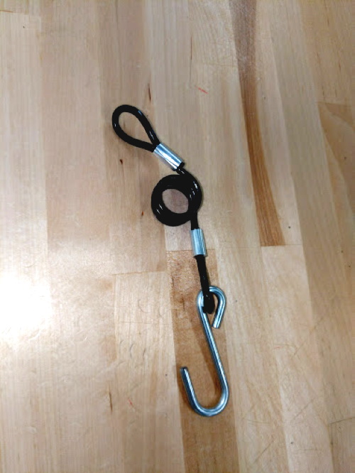 Coiled Cable Assembly With Looped Ends