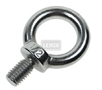 Stainless Steel Lifting Eye Bolts, Wire Rope 