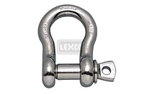 Shackle: Stainless Steel Import, Wire Rope 