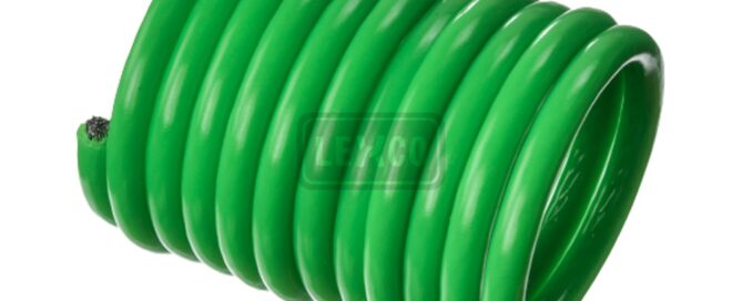 Lexco Cable Coiled Cable Neon Green