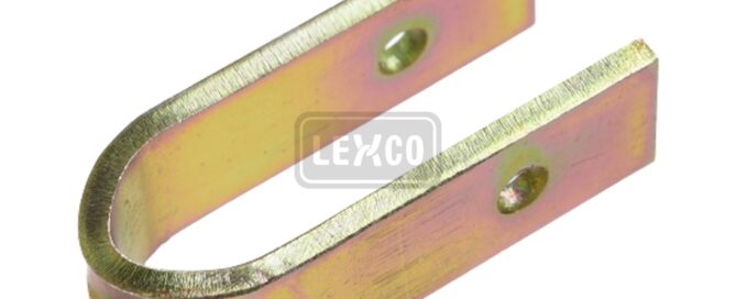 Lexco Cable Custom Strap Clevis Zinc Plated