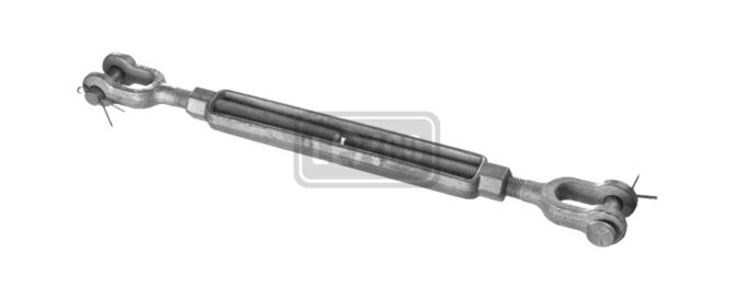 Lexco Cable Jaw and Jaw Forged Turnbuckle Galv