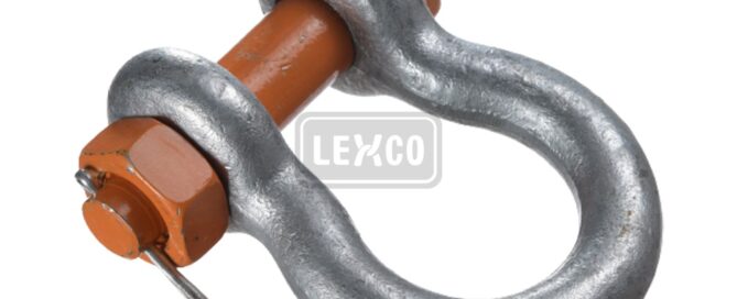 Lexco Cable Safety Nut Anchor Shackle Galv