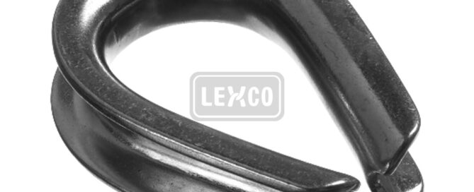 Lexco Cable Stainless Steel Wire Rope Thimble